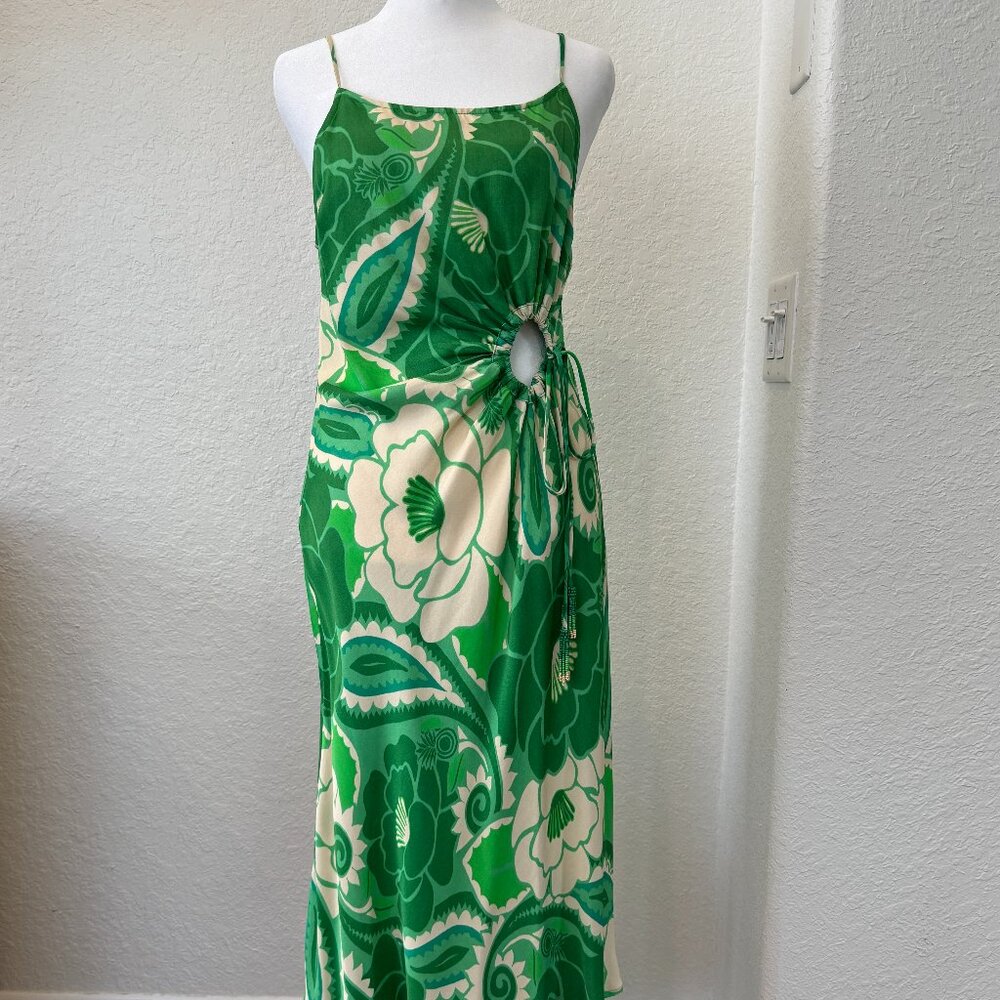 FARM Rio Circle Cut Out Dress - Size Small